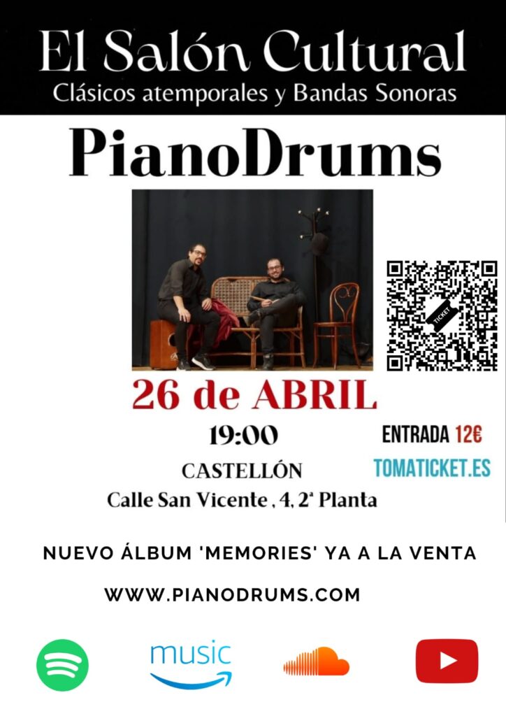live castellon pianodrums